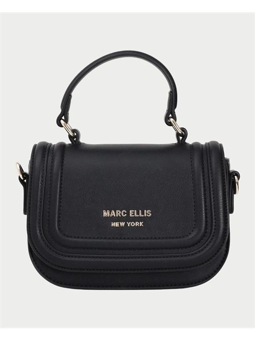 Marc Ellis Women's Glossy Bad Handbag MARC ELLIS | GLOSSY BAGBLACK/GOLD